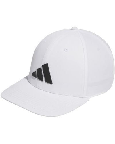 adidas Tour Snapback Hat - White