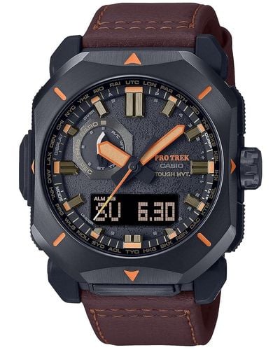 G-Shock Pro Trek Prw-6900yl-5 Tough Solar Watch - Blue
