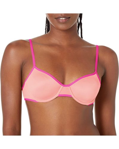 Hanes Eco Luxe Unlined Underwire Dhy208 - Red