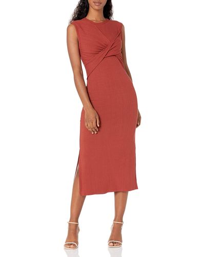 Joie Womens Eos Casual Dress - Red