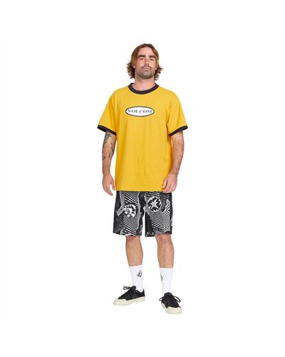Volcom S Mod Tech 19" Boardshort Board Shorts - Yellow