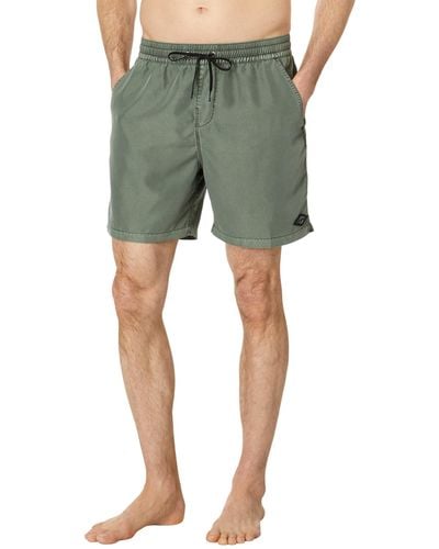 Billabong All Day Overdye Layback Boardshort Board Shorts - Green