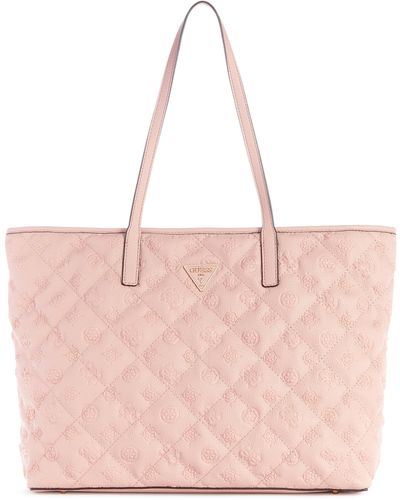 Guess Power Play Large Tech Tote - Pink