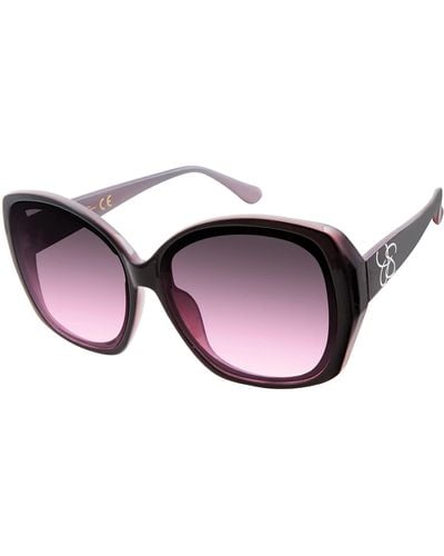 Jessica Simpson J5839 Non Polarized Oversized Sunglasses - Black