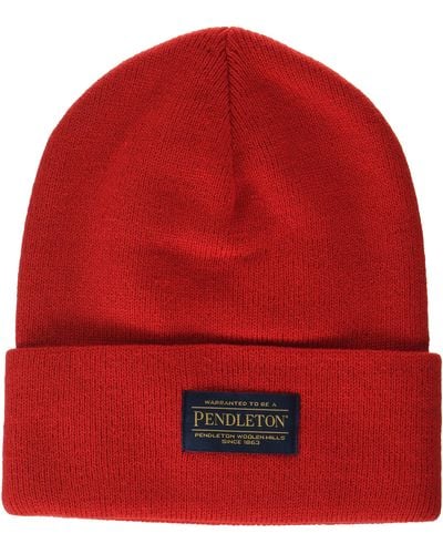 Pendleton Beanie - Red