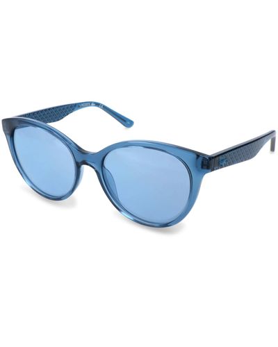 Lacoste L831s Oval Sunglasses - Blue