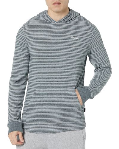 Volcom Static Stone Long Seleve Hooded Shirt - Gray