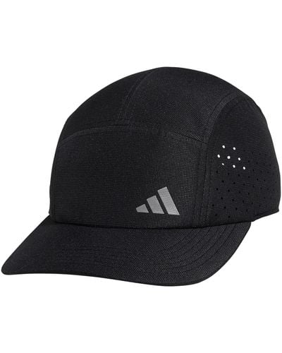 adidas Superlite Sneaker 3 Performance Relaxed Fit Adjustable Running And Training Hat - Black