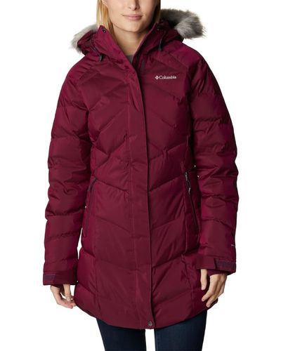 Columbia Lay D Down Ii Mid Jacket - Red