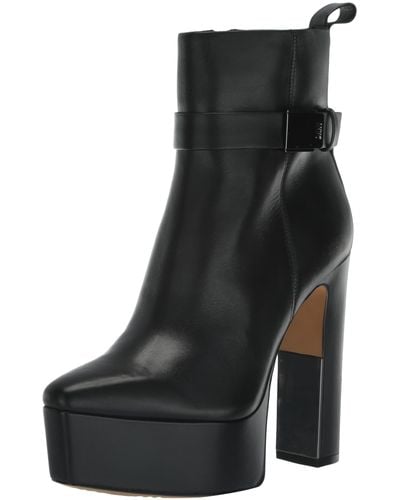 DKNY Alisa-platform Bootie Fashion Boot - Gray