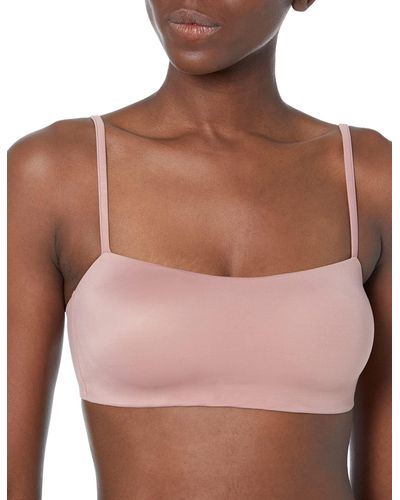 Hanes Eco Luxe Bandeau Contour Wirefree Dhy205 - Brown