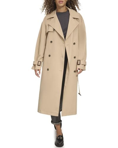Levi's Belted Trench Coat - Natural