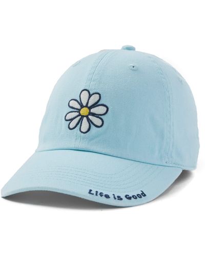 Life Is Good. Adult Vintage Baseball Hat - Blue