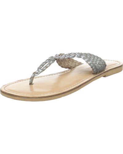 Chinese Laundry Cl By Cafe Thong Sandal,silver,11 M Us - Metallic