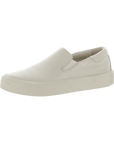 Vince Ginelle Leather Slip-on Sneaker - White