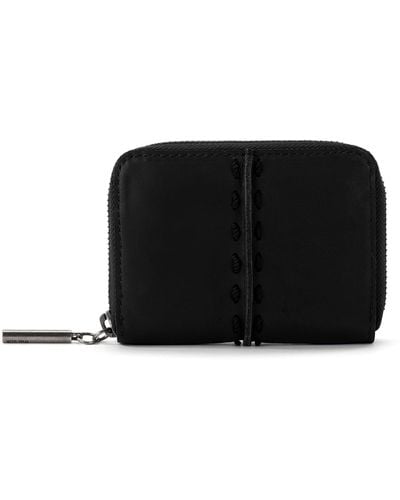 The Sak Los Feliz Medium Wallet In Leather - Black