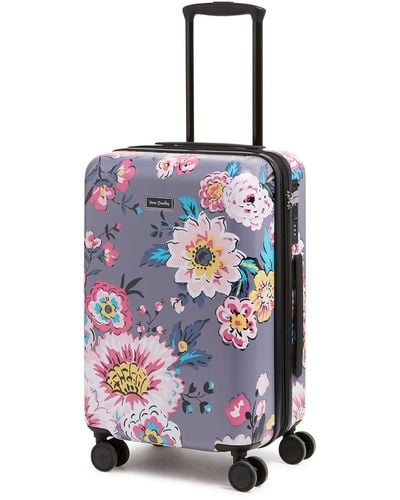 Vera Bradley Hardside Rolling Suitcase Luggage - White