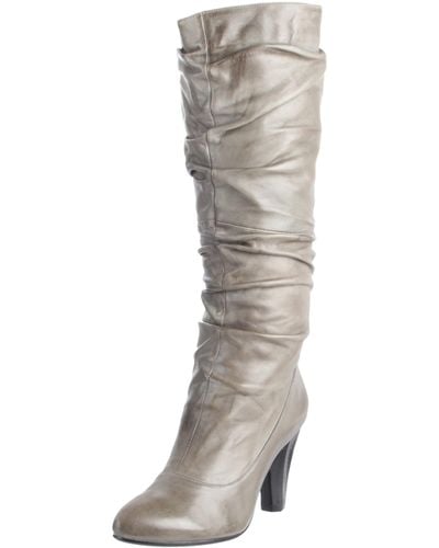 Miz Mooz Gold Knee-high Boot,grey,6.5 M Us - Gray
