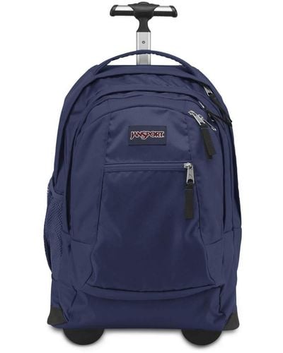 Jansport Driver 8 Rolling Backpack And Computer Bag For College Students - Blue