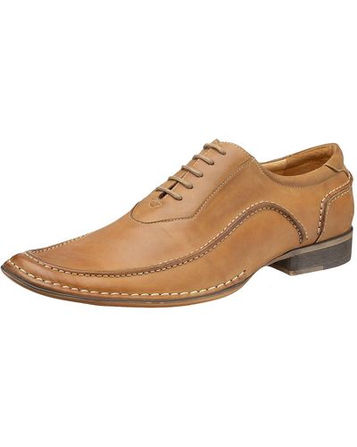 N.y.l.a. Eric Lace Up,dark Camel Rub Off,11 M - Natural