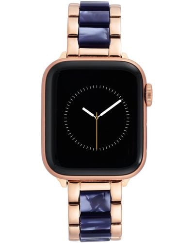 Anne Klein Fashion Bracelet For Apple Watch - Metallic