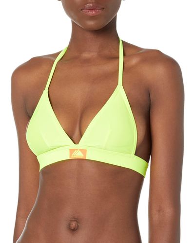 Superdry Standard Code Mtn Triangle Bikini Top - Green