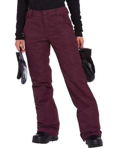 Volcom Frochickie Insulated Lined Snow Pant - Purple