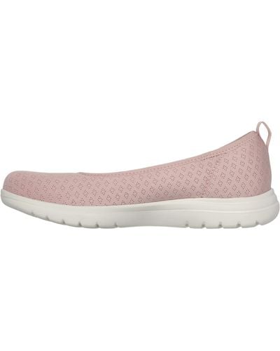 Skechers Slip On Loafer - Pink