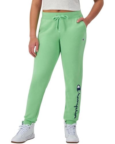 Champion , Powerblend, Fleece, Warm And Comfortable Sweatpants For , 29" - Green