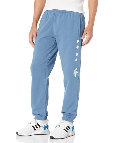 adidas Originals Reclaim Logo Sweat Pants - Blue