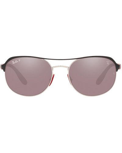 Ray-Ban Rb3685m Scuderia Ferrari Collection Sunglasses - Black
