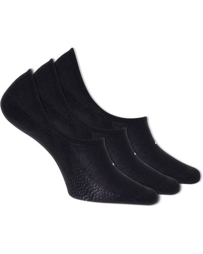 Sperry Top-Sider Repreve Comfort Sneaker Low Cut Socks-3 Pair Pack-heel Toe Cushion And Moisture Wicking - Blue
