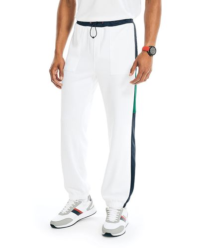 Nautica Competition Sustainably Crafted Performance Jogger - White