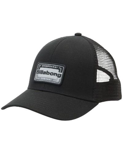 Billabong Walled Adjustable Mesh Back Trucker Hat - Black