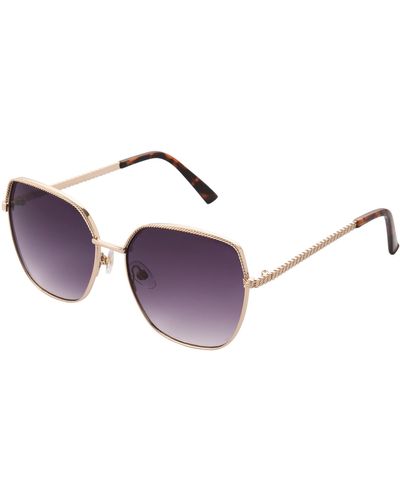 Nine West Cheri Square Sunglasses - Purple