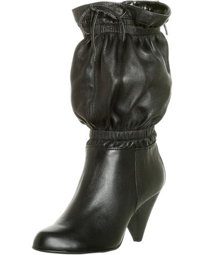 N.y.l.a. Mid-calf Boot,black,7.5 M