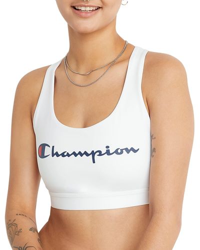 Champion Womens Absolute Eco Sports Bra - White
