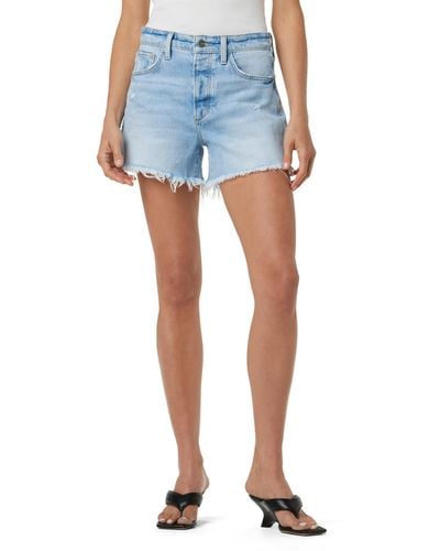 Joe's Jeans The Jessie Relaxed Fit Mid Rise Denim Short - Blue
