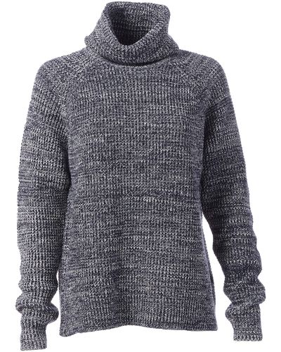 G-Star RAW Ave Zip Turtle Clean Knit Wmn L/s - Gray
