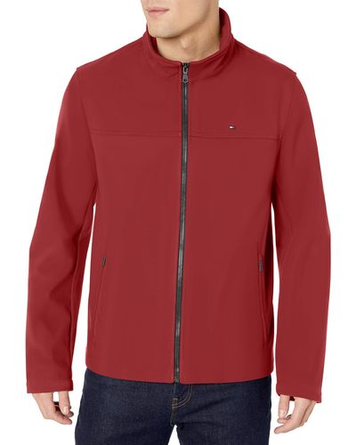 Tommy Hilfiger Classic Soft Shell Jacket - Red