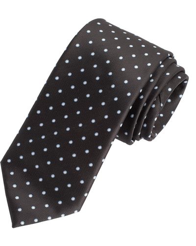 Amazon Essentials Dots Necktie - Black