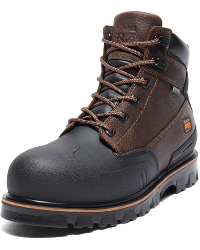 Timberland Rigmaster Xt 6 Inch Steel Safety Toe Waterproof Industrial Work Boot - Brown
