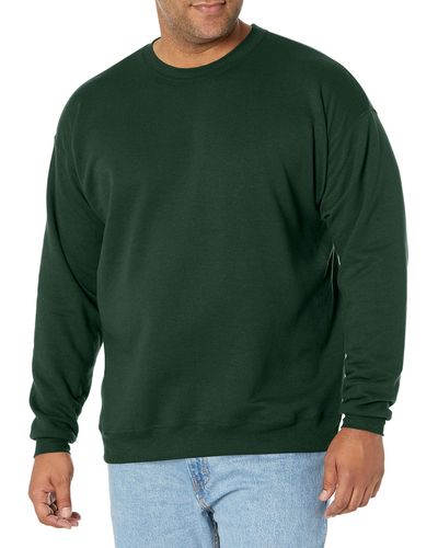 Hanes Mens Ecosmart Sweatshirt - Green