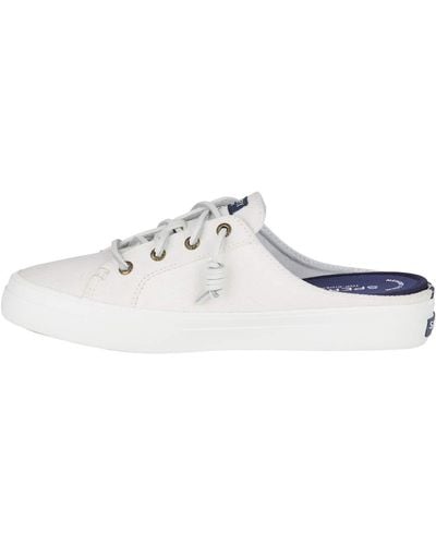 Sperry Top-Sider Crest Vibe Mule Canvas Sneaker - White