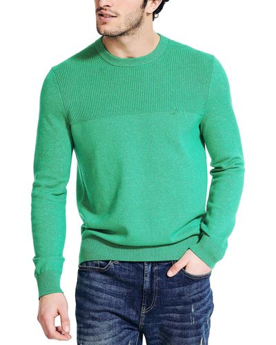 Nautica green shop sweater