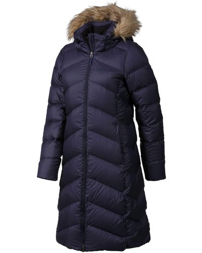 Marmot Montreaux Coat Parka For And Winter - Blue