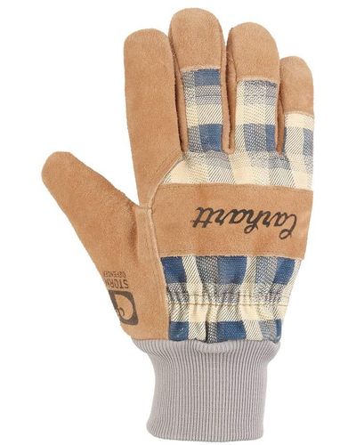 Carhartt Storm Defender Insulated Duck/synthetic Suede Safety Cuff Glove - Multicolor