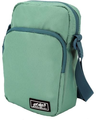 Eddie Bauer Jasper Crossbody Bag With Zippered Main Compartment And Adjustable Shoulder Strap - Green