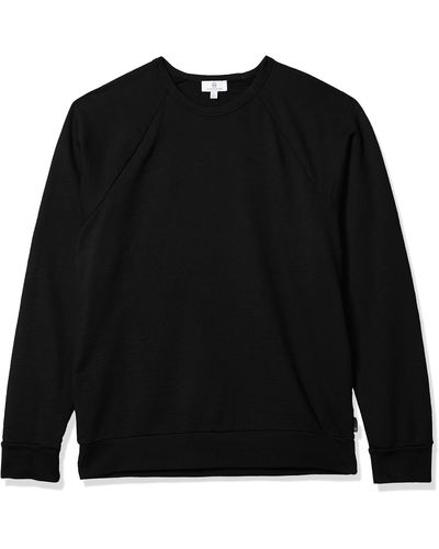 AG Jeans The Elba Crewneck Long Sleeve Sweatshirt - Black