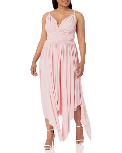Norma Kamali Goddess Dress - Pink